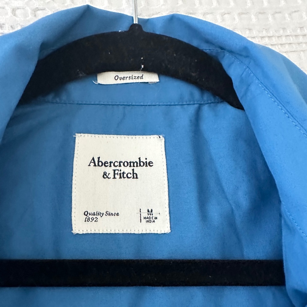 Abercrombie & Fitch Oversized Button-Down Shirt (NWOT)